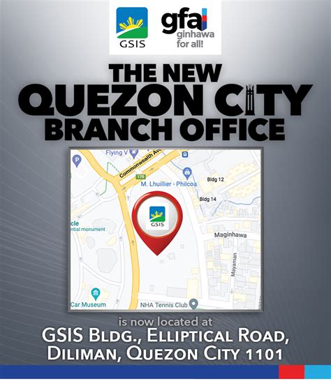 gsis branch in quezon city|Branches of Gsis in Quezon City, Metro Manila .